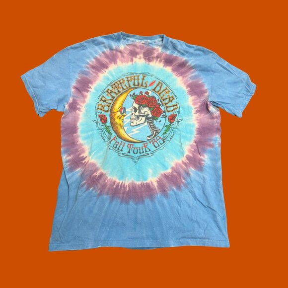 Vintage Grateful Dead 1989 Fall Tour Tie-Dye T-Shirt (Size XL) Unisex - Picture 3 of 7